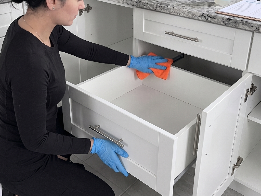 Empty, pristine room with gleaming hardwood floors ready for new occupants